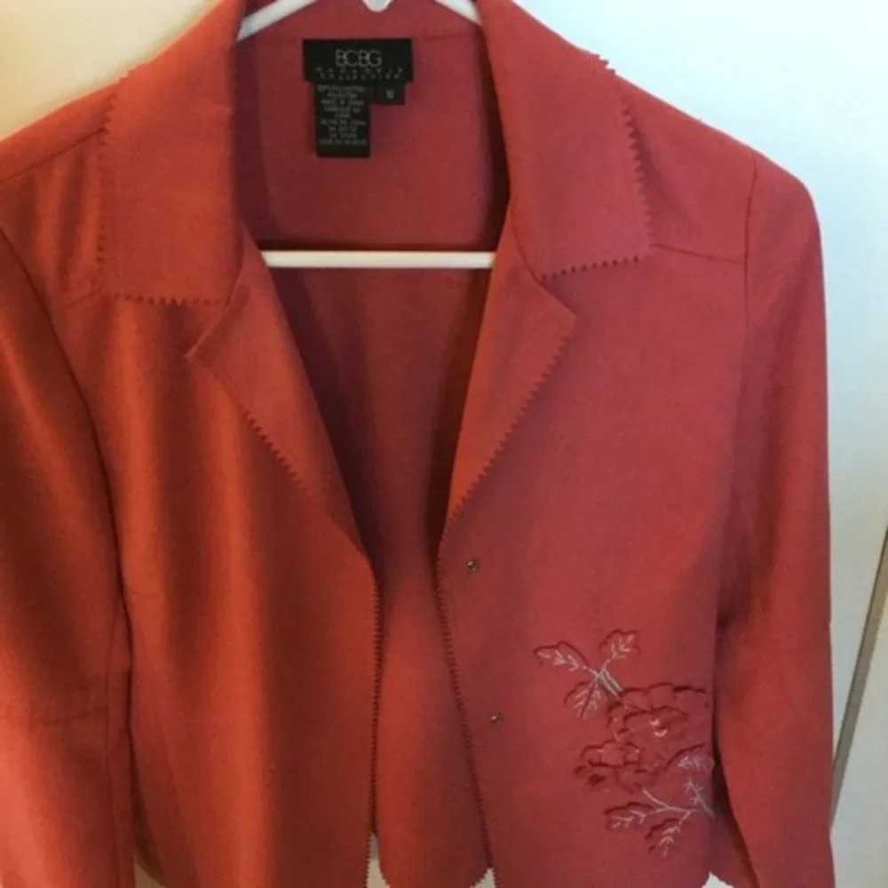 BCBG Red Soft Blazer - Picture 11 of 16